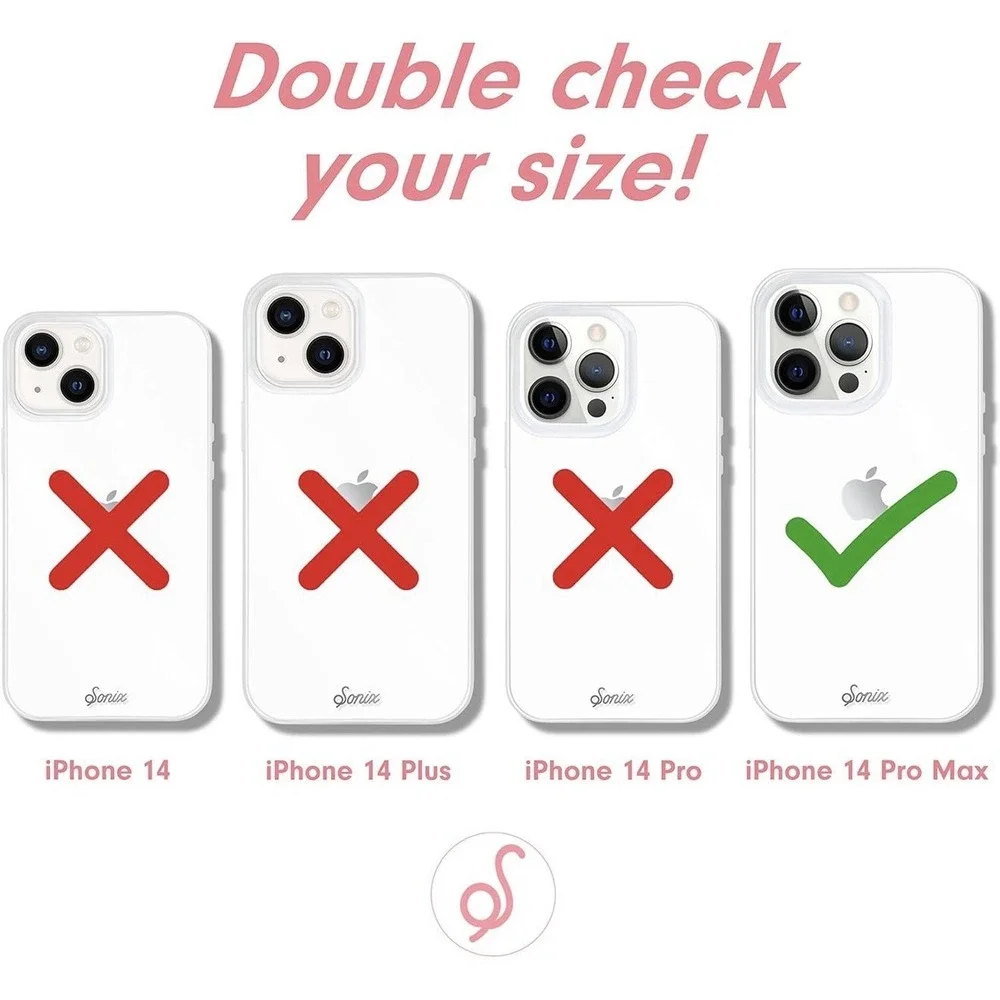 D0042-Sonix Hello Kitty and Friends MagSafe Case iPhone 14 Pro Max Sticker Clear